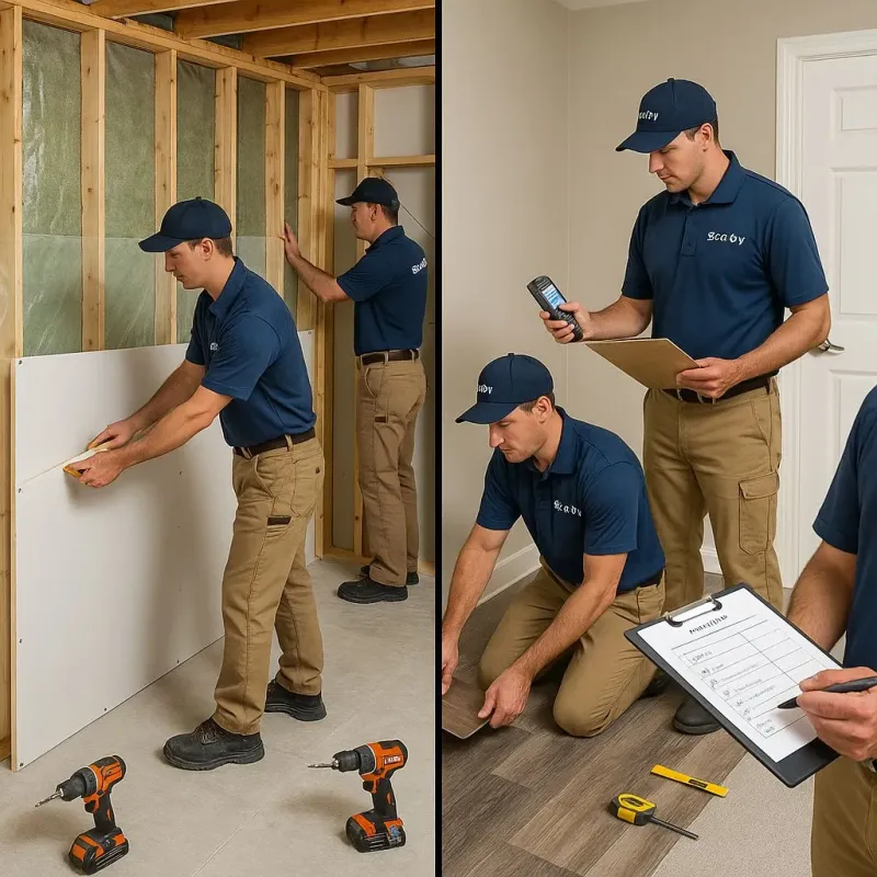 Repairs and Reconstruction process in Edinburg, IL