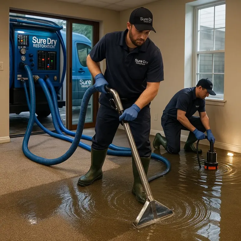 Water Extraction and Removal process in Edinburg, IL